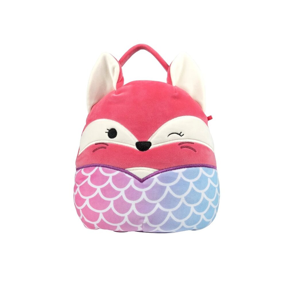 Squishmallows Original Fifi Mermaid Fox Halloween Treat Pail - NWT